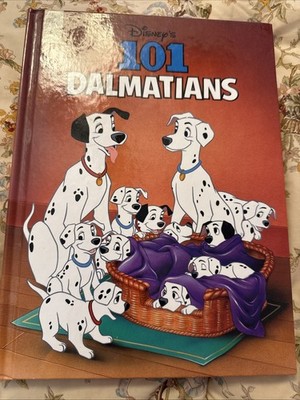 1996 Disney s 101 Dalmatians Hard Back Cover Book