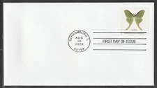 US 6031 Butterfly Luna Moth CDS FDC 2025