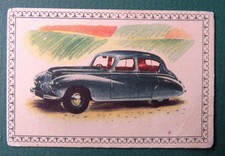 1940s MALTIES "Series of Motor Cars" Card:  SUNBEAM TALBOT  - '90' Model