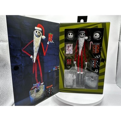 NECA Disney Nightmare Before Christmas Ultimate Santa Jack 7'' Action Figure New