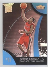 2007-08 Topps Finest 2008-09 Rookie Blue Refractor /199 Jerryd Bayless #111 9hb