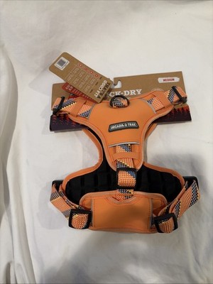 NEW Arcadia Trail Navy Blue Quick-Dry Dog Harness Size Medium