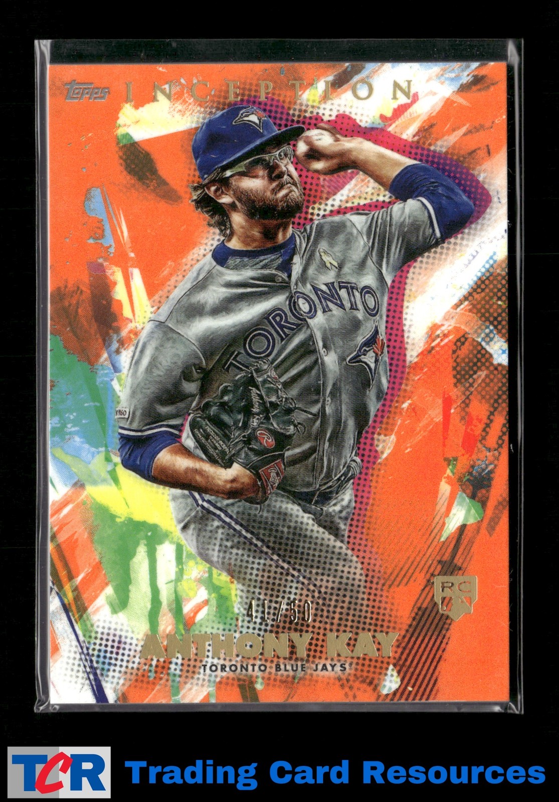 2020 Topps Inception #53 Anthony Kay Orange #/50