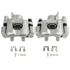 Rear Brake Calipers Pair For 2002-2003 Lexus ES300 2004-2006 ES330 w/ Bracket