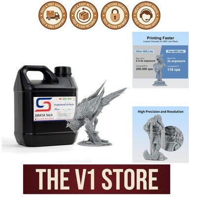 Versatile 2kg UV Curing 3D Printer Resin - Perfect for Small and Large Parts