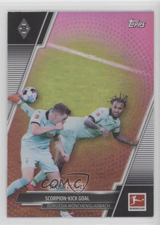 2021 Bundesliga Special Moments of the Season Fuchsia Foil Valentino Lazaro p0j