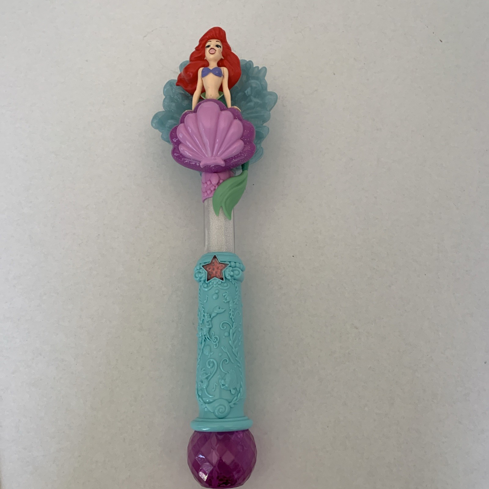 Disney Little Mermaid Light-Up Musical Bubble Wand Scepter