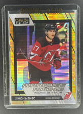 2023-24 O-Pee-Chee Simon Nemec Seismic Gold Marquee Rookie /50 #243