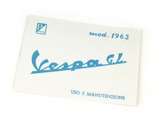 Bedienungsanleitung -VESPA- Vespa GL (1963)