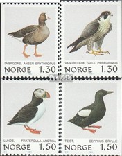 Norvège 827-830 (édition complète) neuf 1981 Oiseaux