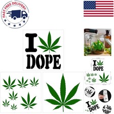 Lightweight Pot Leaf Stencils - 3-Pattern Reu...