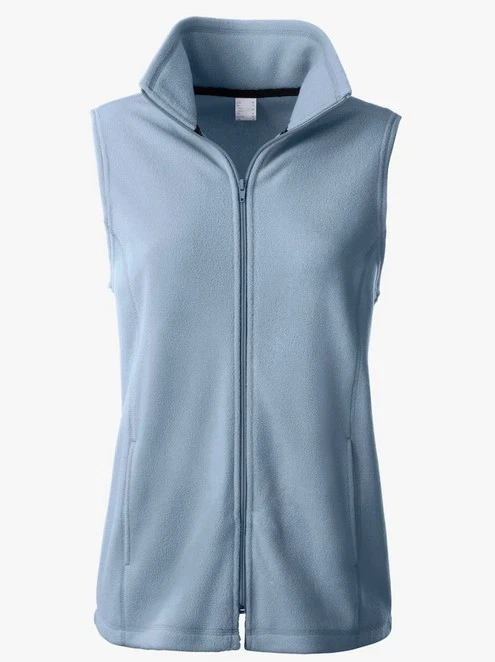 464945 Witt Weiden Damen ärmellose Fleece Weste ohne Arm Gr. 38 - 56 Neu blau