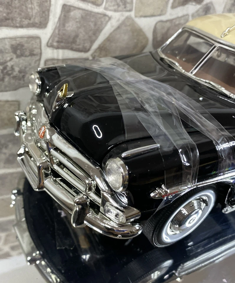 1:18 1952 Hudson Hornet Club Coupe Highway 61 Black READ - Image 4 of 4