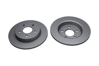 2X Kavo Parts Bremsscheibe Voll Ø265Mm FüR Ford Focus II Da_ HCP DP FFS