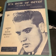 Elvis Presley its now or never sheet music aco34