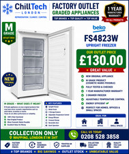 Image of Beko FS4823W Upright Freezer M Grade Outlet Stock Collection Only £130