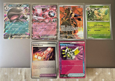 Pokémon SV Destined Rivals Journey Together Prismatic Evolutions Singles