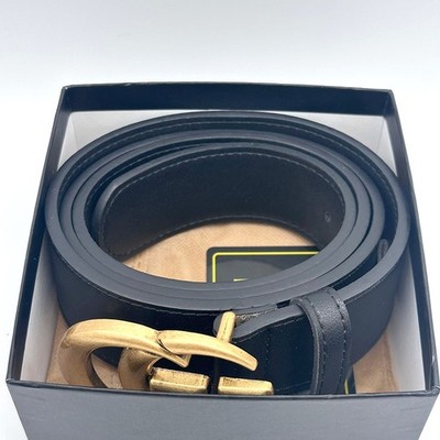 Gucci GG Logo Belt GG Buckle black Size 105cm
