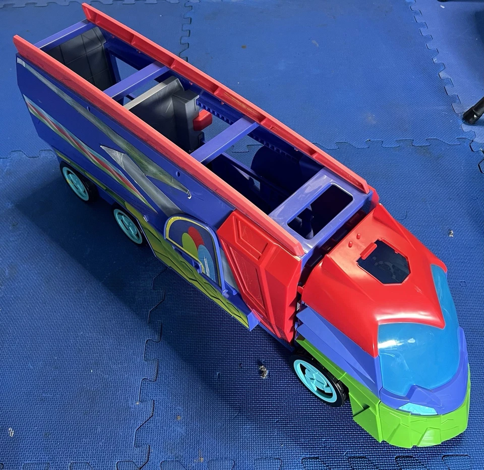 PJ Masks Transforming 2 en 1 Cuartel General Móvil, Juego Juguetes para Niños Edades 3 (SIN FIGURAS) Foto 2 de 4