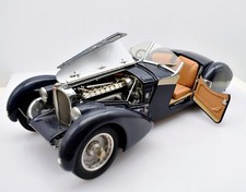 CMC Diecast Bugatti 57 SC Corsica Static 1:18 Scale Model Car Blue 1938