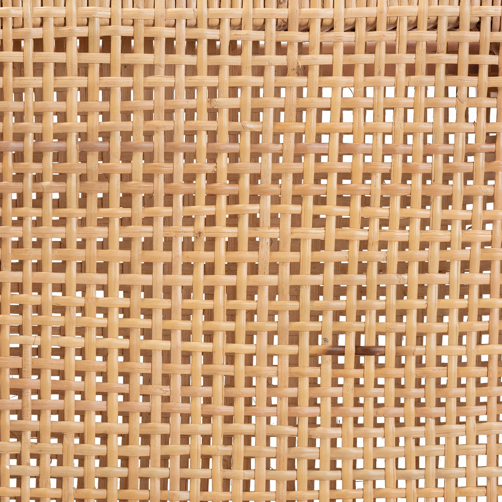 Baxton Studio Caspia Mid-Century Modern Walnut Brown Finished Wood and Natura...