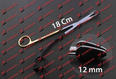 Trepsat Face Lift Dissection Scissors TC Insert With Speculated Tips 18 cm By ZP
