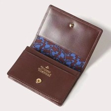 Vivienne Westwood small wallet Folding Wallet Multi-Card Pocket Brown New