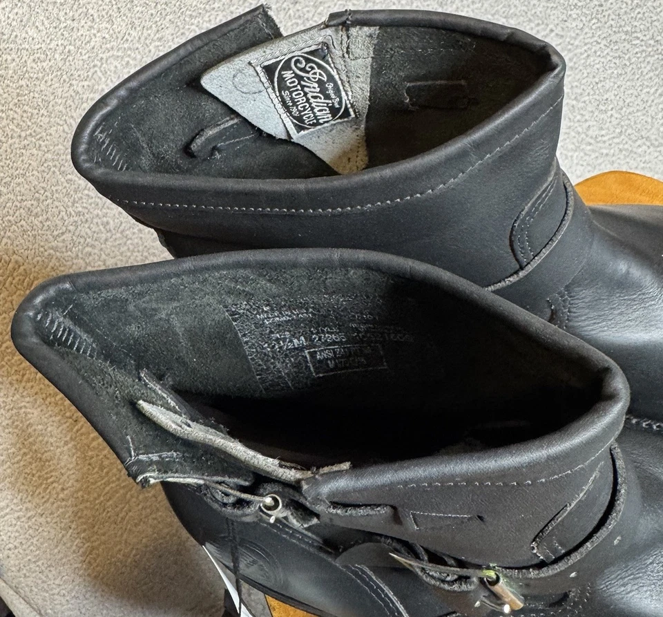 Vtg Chippewa 7” Steel Toe Engineer Boots 11.5M USA Made 27965 Indian Moto Biker - Image 3 of 4