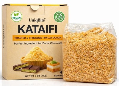 Toasted Kataifi Pastry 7 oz Ready to Use Crispy Shredded Fillo Dough
