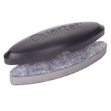 Quartet 2-in-1 Whiteboard  Chalkboard Eraser Magnetic : 2 in. x 6-1/2 in. Bla