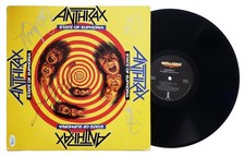 Anthrax Signed Autographed State Of Euphoria Album Record LP ACOA