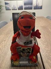 Gemmy Frogz Yeah Usher Lil John Hip Hop Shiny Red Rap It Ribbit RED Y2K Works