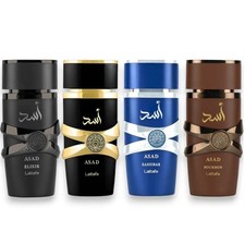 Lattafa Asad - Long lasting Arabic Perfume spray for Men  3.4 oz / 100 ml