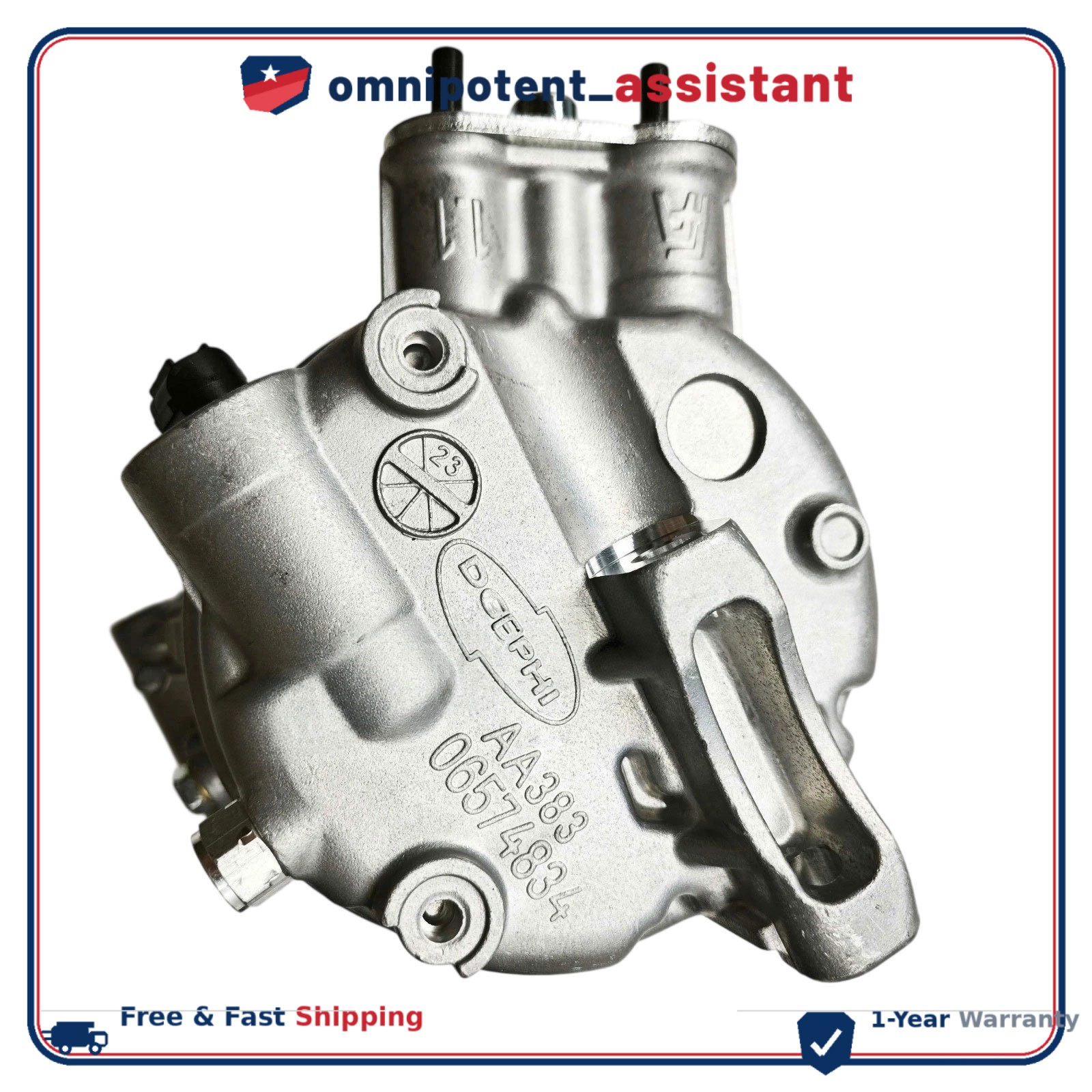 Maserati Levante 2017-2018 Compressor with bracket P/N AD1086N