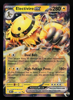 Electivire ex 069/182 Holo Destined Rivals Pokémon Card | eBay