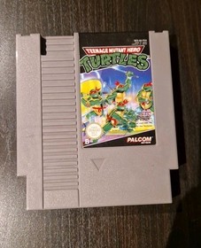 Teenage Mutant Hero Turtles NES Nintendo Palcom (FRA) CiB  