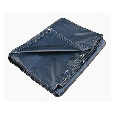 GRAINGER APPROVED 5WTZ0 Tarp, Black, 19.5 ft L, 13.33 ft W 5WTZ0
