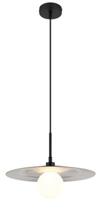 GLOBO RIGA Hängeleuchte Metall schwarz matt, 1x G9 LED, 120 cm höhenverstellbar,