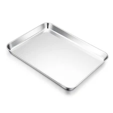 Cookie Sheet for Baking, 18”x13” Stainless Steel Baking Sheet Pan for Oven Large