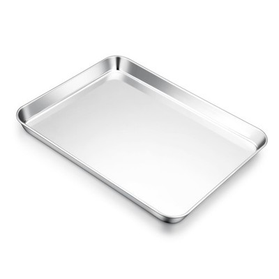 Cookie Sheet for Baking, 18 x13  Stainless Steel Baking Sheet Pan for Oven Large