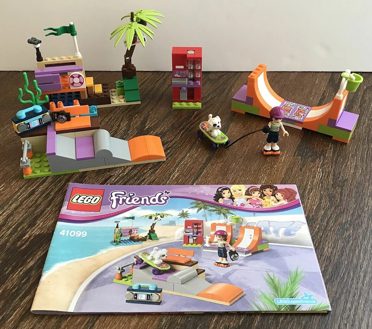 LEGO Friends 41099 Heartlake Skate Park - 100% Instructions | eBay