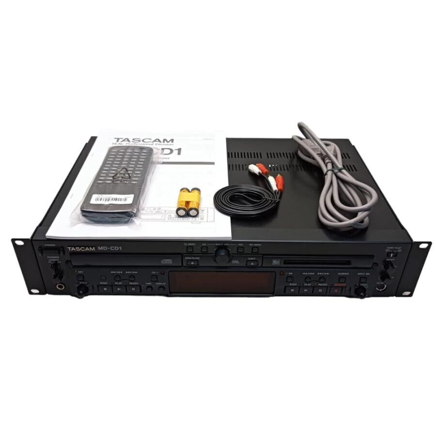 TASCAM MD-CD1 CD MD Player Recorder MiniDisc Compact Disc TASCAM MD-CD1 CD MD Player Recorder MiniDisc Compact Disc