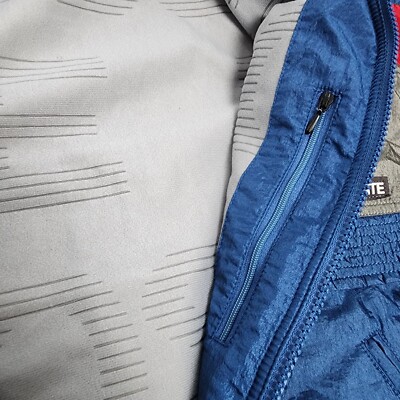 DESCENTE - ccccc Vintage Descente Racing Team Ski Jacket Coat Red Blue Multi