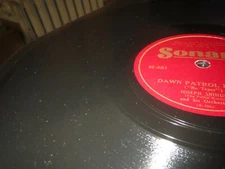 78RPM Sonart Joseph Snihur - Dawn Patrol Polka / Red Roses, visual sharp E-V+E-