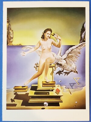 Postcard Leda Atomica Salvador Dali 6.25'' x 4.5''