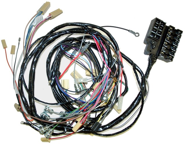 1958 - 1961 Corvette Wiring Harness Dash and Forward Lamp US