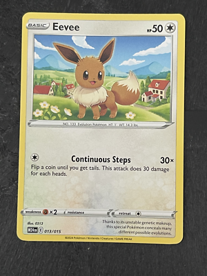 2025 McDonald's Pokémon - M24EN - Eevee - 013/015 Dragon Discovery