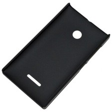 Cover In Pelle Artificiale Per Microsoft Lumia 435 - Flip-Case Nero Con 2 Pellicole Protettive Incluse, Custodia Con Fodera Vellutata