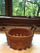 LONGABERGER VINTAGE 1987 BUTTON BASKET EX REDUCED FURTHER