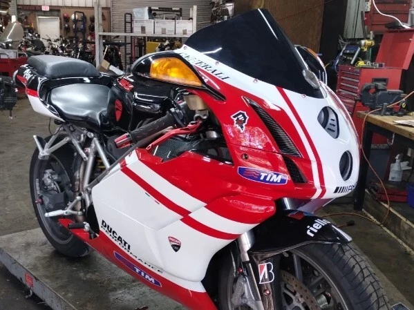 2004 Ducati 749 999 Upper Left & Right Side Fairing Cowl Cover KIT AFTERMARKET - Image 3 of 4